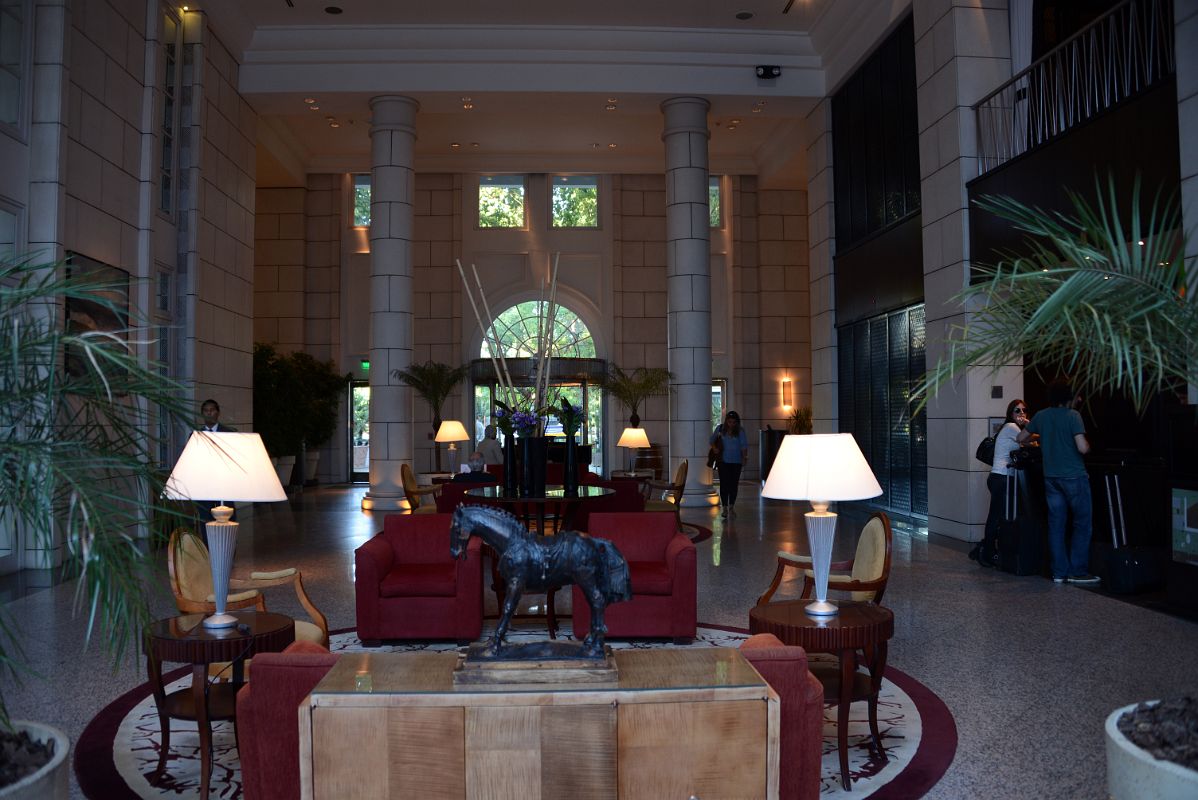 05 The Park Hyatt Plaza Hotel Lobby In Mendoza